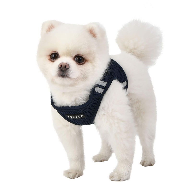 Puppia Soft Vest Harness PRO - Navy - M - Image 4
